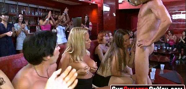  43 Cheating wives at underground fuck party orgy!12